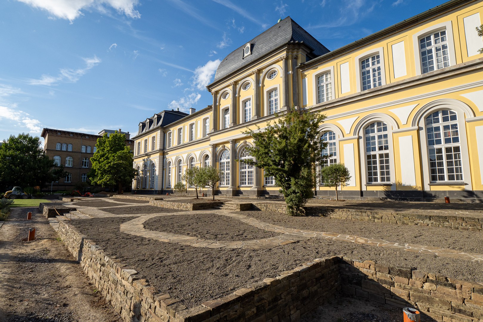 Zukünftige Mittelmeer-Terrasse am Poppelsdorfer Schloss